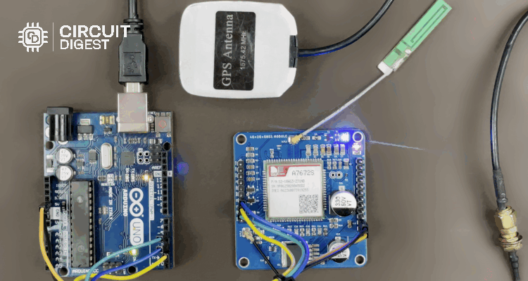 A7672S Module Gif Working Demonstration